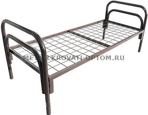 Купить металлические односпальные кровати оптом дешево цена мск